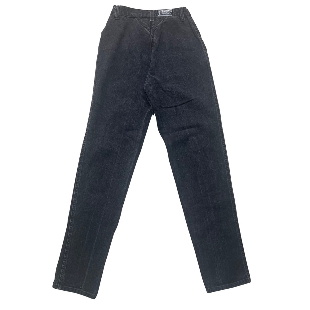 Vintage Rockies Black Western Jeans High Waist Studded V-Yoke Cotton 29/9 34 - Picture 5 of 9
